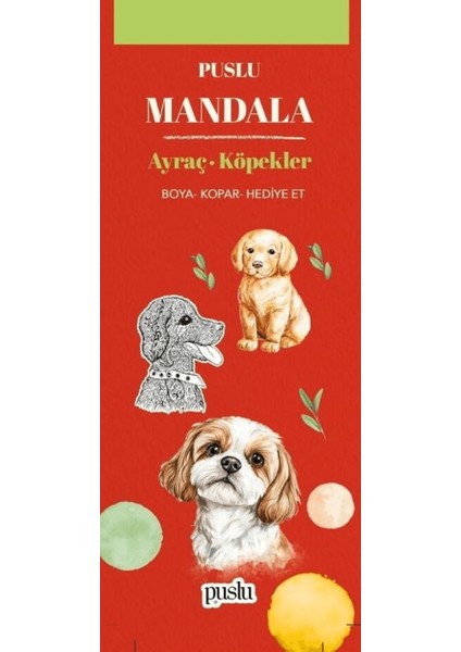 Mandala Ayraç - Köpekler