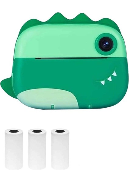 Çocuklara Özel Şirin Tasarımlı Mini Fotoğraf Yazıcısı 3 Adet Rulo Hediyeli indirimleri