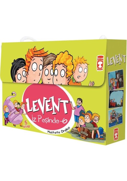 Levent Iz Peşinde - 06 Set (5 Kitap Takım)