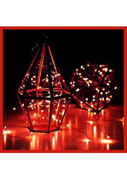 10 Metre Kırmızı Pilli Peri LED Işık, Dekoratif ve Parlak Aydınlatma Seçeneği fırsatları