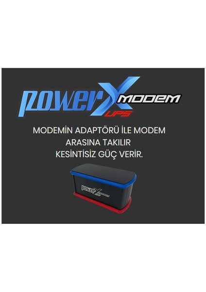 Powerxups - Modem Güçkaynağı 12 Volt