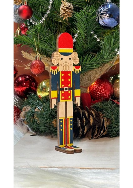 Lacivert Ahşap Kurşun Asker Obje 15 Cm, Çok Renkli, Tek Adet fiyatları