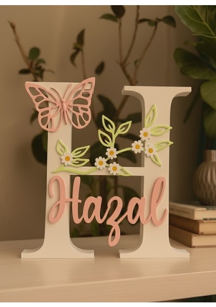 Kişiye Özel Dekoratif Duvar & Masa Süsü | Bebek/çocuk Odası Kapı/oda Isimliği | Doğum Günü Hediyelik indirimleri