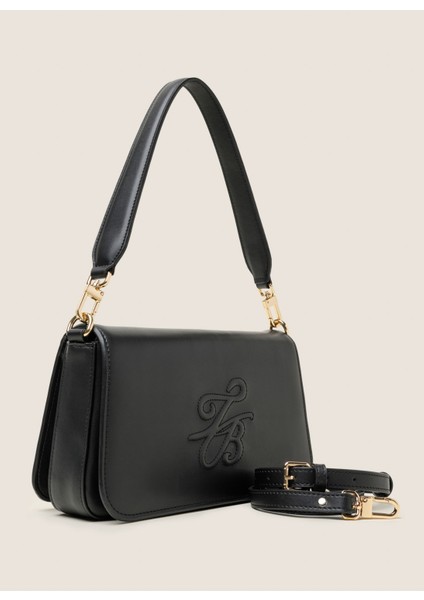 Siyah Kadın Omuz Çantası 9108 modelleri