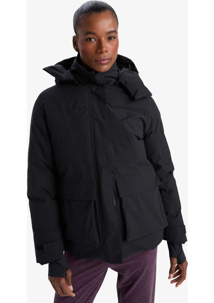 Su İtici Regular Fit Kapüşonlu Fermuarlı Cepli Kışlık Mont C6032AX25WN