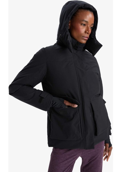 Su İtici Regular Fit Kapüşonlu Fermuarlı Cepli Kışlık Mont C6032AX25WN modelleri