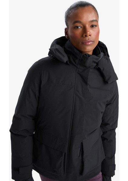 Su İtici Regular Fit Kapüşonlu Fermuarlı Cepli Kışlık Mont C6032AX25WN fırsatları