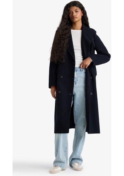 Regular Fit Düğmeli Uzun Kaşe KABAN F6321AX25WN fiyatları