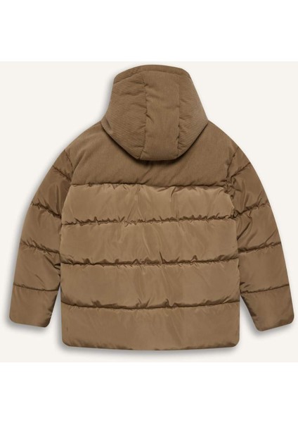Erkek Çocuk Su İtici Kapüşonlu Mont C5526A825WN