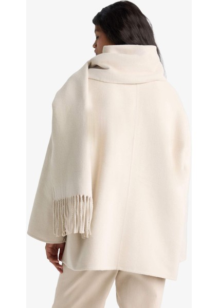 Relax Fit Düğmeli Kaşe KABAN F5573AX25WN