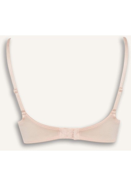 Dantel Detaylı Saten Kaplı Pedli Balensiz Tişört Bra G4698AX25WN fiyatları