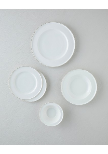 Savanna Bone Porselen Yemek Takımı 24 Parça 6 Kişilik Gold modelleri