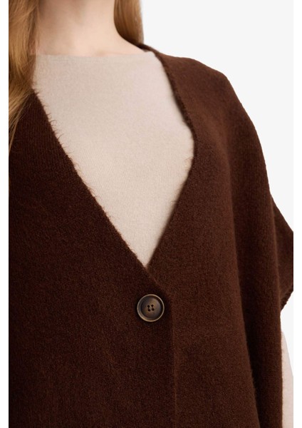 Relax Fit V Yaka Triko Hırka G3049AX25AU fırsatları