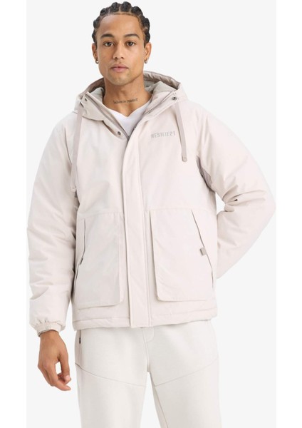 Regular Fit Çıtçıt Kapama İç Cepli Kapüşonlu Fermuarlı Mont C6595AX25AU modelleri