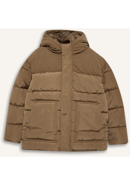 Erkek Çocuk Su İtici Kapüşonlu Mont C5526A825WN fırsatları