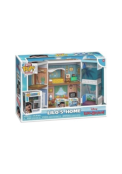 Bitty Boxes: Lilo & Stitch- Lilo's Home, Oyuncak Figür