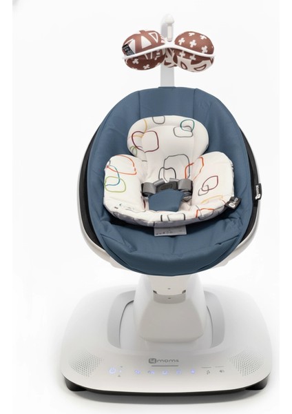 Mamaroo 5.0 Elektrikli Ana Kucağı - Slate Blue + Yenidoğan Destek Pedi