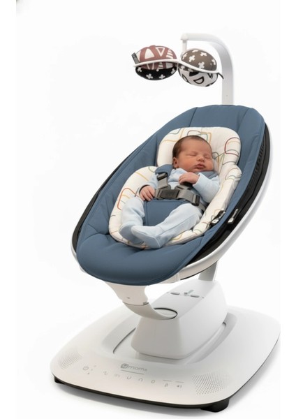 Mamaroo 5.0 Elektrikli Ana Kucağı - Slate Blue + Yenidoğan Destek Pedi modelleri
