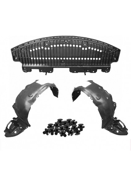 Toyota Corolla- Hb- 2020-2022 Ön Tampon Çeki Demirri Kapağı) Sıyah (Tw) Oem No (5312812100)