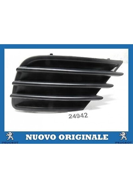 Peugeot 207 2009-2012 Sis Lamba Kapağı Sağ Sıyah Sis Delıksız (Tw) Oem No (7452ZV)