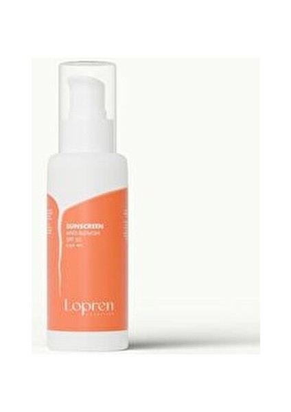 50 ml Spf+50 Güneş Kremi Renksiz Su Bazlı Krem Tüm Cilt Tipleri İçin Yaz İçin İdeal Koruma