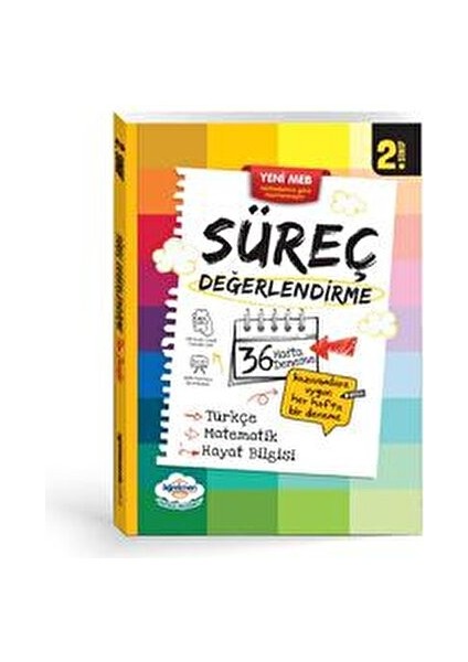 2.sınıf Süreç Değerlendirme Kitabı Deneme Türünde 288 Sayfa fiyatları