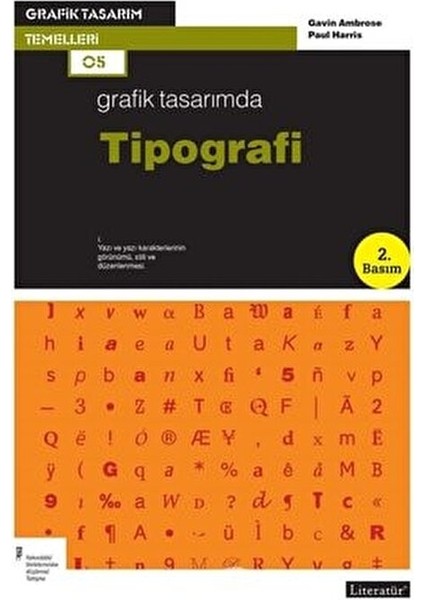 Grafik Tasarımda Tipografi Ciltsiz Kitap 184 Sayfa Eğitim Rehberi fiyatları
