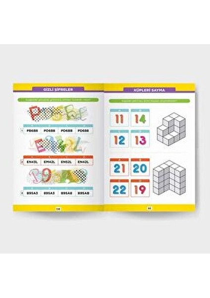 Bilsem Hazırlık Seti Seviye 1 ve Seviye 2 1. Sınıf Zeka Gelişimi Kitapları indirimleri