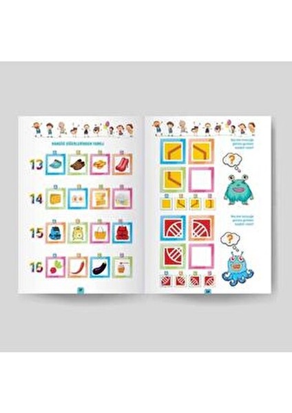 Bilsem Hazırlık Seti Seviye 1 ve Seviye 2 1. Sınıf Zeka Gelişimi Kitapları