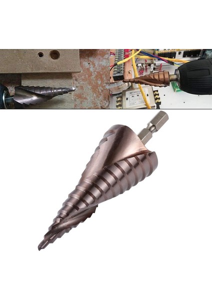 3x M35 Hss Co Co Adım Matkap Bit Kobalt Koni Matkap Bitleri 4-32MM Ahşap Paslanmaz Çelik Metal Delik Testere Alet Seti Hex (Yurt Dışından) fiyatları