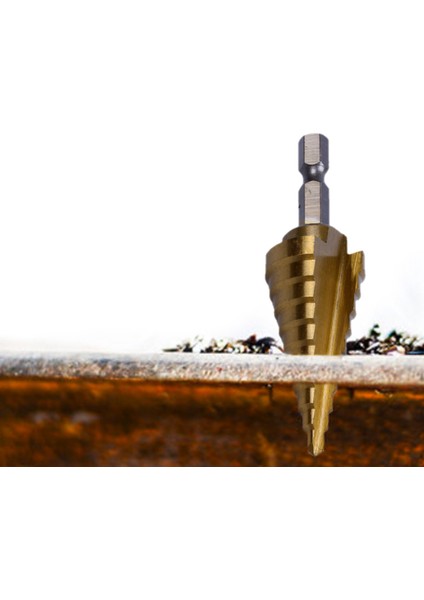 2pcs 4-22MM Hss 4241 Hex Titanyum Koni Matkap Bit Delik Kesici Sac Metal (Yurt Dışından) modelleri