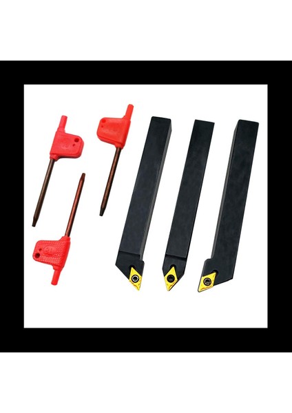 6pcs 1/2 Inç Cnc Torna Karbür Turning Araçları Dizinlenebilir Tutucu Seti SDNCN1212H07 + SDJCL1212H07 + 6pcs DCMT070204 Ekle (Yurt Dışından) indirimleri