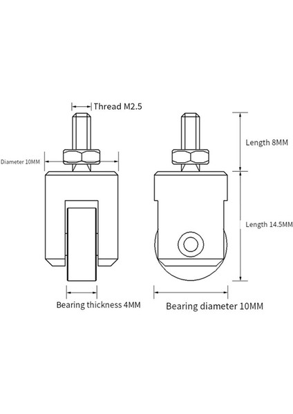 Kadran Göstergesi Için Silindir Temas Noktası 10MM Çapında Tekerlek M2 5 Iplik Paslanmaz Çelik Silindir Ölçüm Kafası (Yurt Dışından) fiyatları