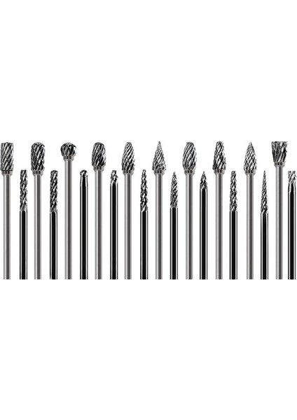 Rock Karbür Burr Seti 1/8in Shank 20PCS Die Öğütücü Alet Metal Ahşap Kaynak Taşlama Bozulması Için Ahşap Oyma Bitleri (Yurt Dışından) fırsatları
