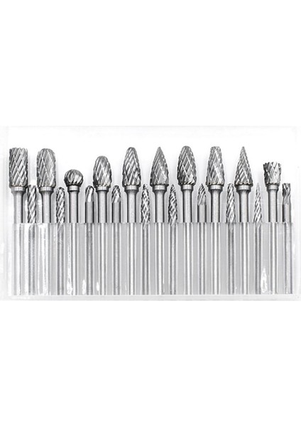 Rock Karbür Burr Seti 1/8in Shank 20PCS Die Öğütücü Alet Metal Ahşap Kaynak Taşlama Bozulması Için Ahşap Oyma Bitleri (Yurt Dışından) indirimleri