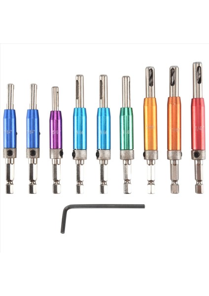 Kendini Merkezleme Matkap Bit Seti 1/4inch Hex Shank Vix Bit 5/64IN Ila 1/4in Merkez Matkap Bit Seti Özel Menteşe Matkap Bit Seti (Yurt Dışından) fiyatları