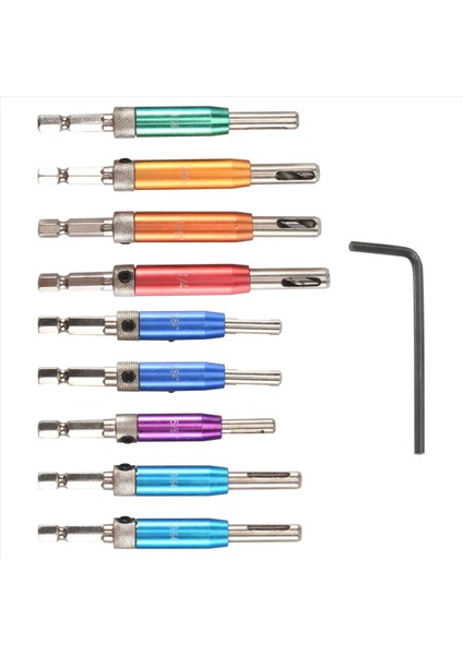 Kendini Merkezleme Matkap Bit Seti 1/4inch Hex Shank Vix Bit 5/64IN Ila 1/4in Merkez Matkap Bit Seti Özel Menteşe Matkap Bit Seti (Yurt Dışından) fırsatları