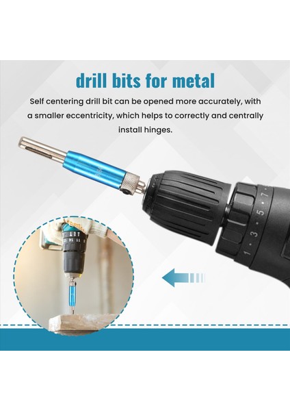 Kendini Merkezleme Matkap Bit Seti 1/4inch Hex Shank Vix Bit 5/64IN Ila 1/4in Merkez Matkap Bit Seti Özel Menteşe Matkap Bit Seti (Yurt Dışından) indirimleri