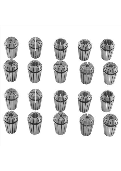 20PCS ER20 Hassas Yay Kolet Seti Cnc Freze Torna Aracı ER20 Yay Kolet Chuck (Yurt Dışından)
