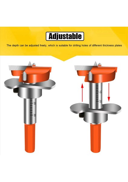 2x Menteşe Jig Matkap Kılavuzu Seti Hex Saplama Ayarlanabilir 35 mm Forstner Bit Gizli Menteşe Sıkıcı Jig Matkap Kılavuzu (Yurt Dışından) fırsatları