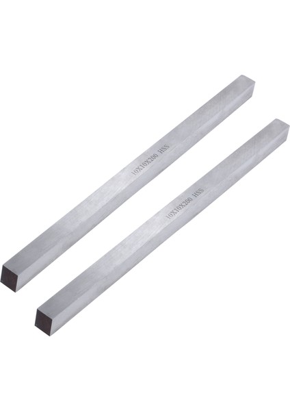 2x 10MM x 10MM x 200MM Turning Ayrılma Torna Torna Hss Alet Bit Gri (Yurt Dışından)