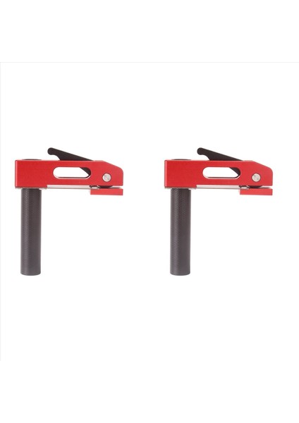 2x Ahşap Işleme Masaüstü Hızlı Oyunculuk Tut Tut Kelepçesi Ahşap Işleme Tankı Için Hızlı Sabit Klipsi 20MM Köpek Deliği Alet-Kırmızı (Yurt Dışından)