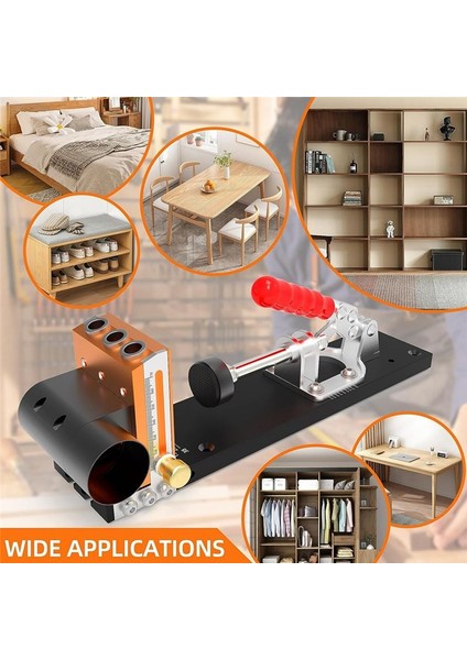 3 Sondaj Deliği ile Cep Deliği Jig Kiti Cep Vidası Jig Ağaç Işleme Aleti Profesyonel Jig Kiti (Yurt Dışından) modelleri