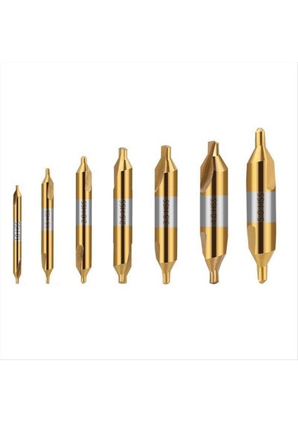 Yüksek Hızlı Çelik Merkezi Matkap 7 Parçalı Set 1 0mm 1 5mm 2 0mm 3 5mm 4 0mm 5 0mm Torna Metal Işleme (Yurt Dışından)