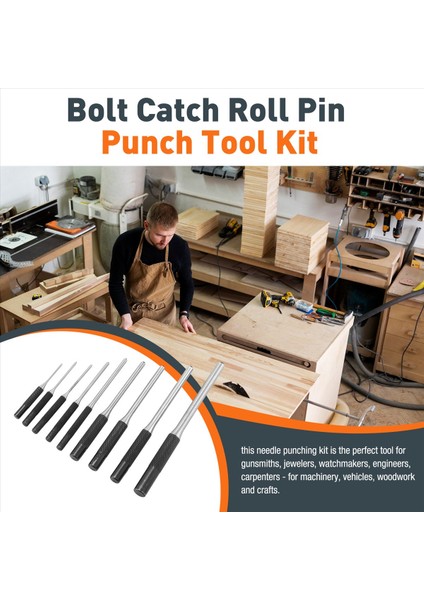 9 Parçalı Kurulum Zımba Yuvarlak Yumruk Parçaları Rulo Pimi Yumruk Set Aracı Cıvata (Yurt Dışından) fırsatları