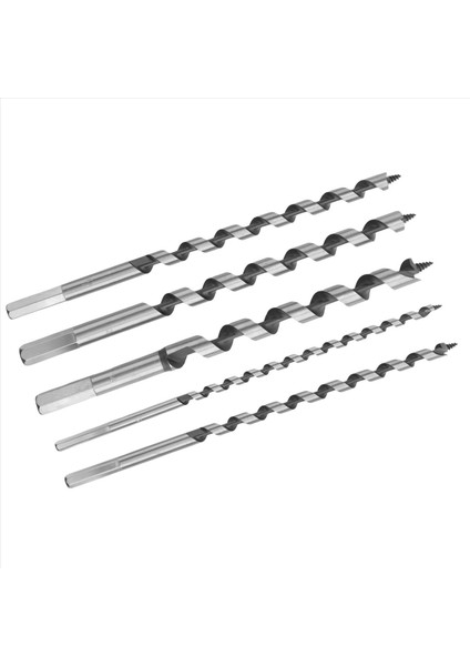 5pcs 230MM Hex Shank Ekstra Uzun Nokta Bükülme Ahşap Matkap Bitleri Set Ağaç Işleme Twist Matkap Bit Aracı Seti 6 8 10 12 14MM (Yurt Dışından) fırsatları
