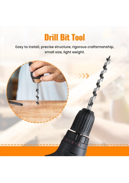 5pcs 230MM Hex Shank Ekstra Uzun Nokta Bükülme Ahşap Matkap Bitleri Set Ağaç Işleme Twist Matkap Bit Aracı Seti 6 8 10 12 14MM (Yurt Dışından) indirimleri