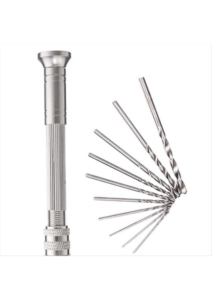 11PCS El Twist Matkap Seti 0 5-2 0mm Ahşap El Yumruğu Alet Donanım Saat Bakım Kiti (Yurt Dışından) modelleri