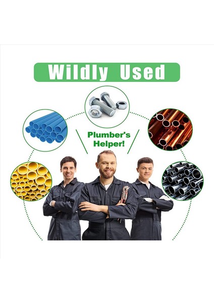 3x Boru Reamer Aracı [tesisatçılar Verimli Yardımcı] Bakır Pvc Boru Temizleyici Boru ve Pip (Yurt Dışından) indirimleri