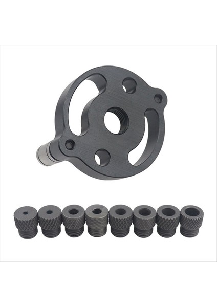 Merkezi Sondaj Konumlandırma Dıy Delme Aletleri Için 8 Matkap Manşonu ile Ağaç Işleme Düz Delik Delme Konumlandırıcı Seti (Yurt Dışından)